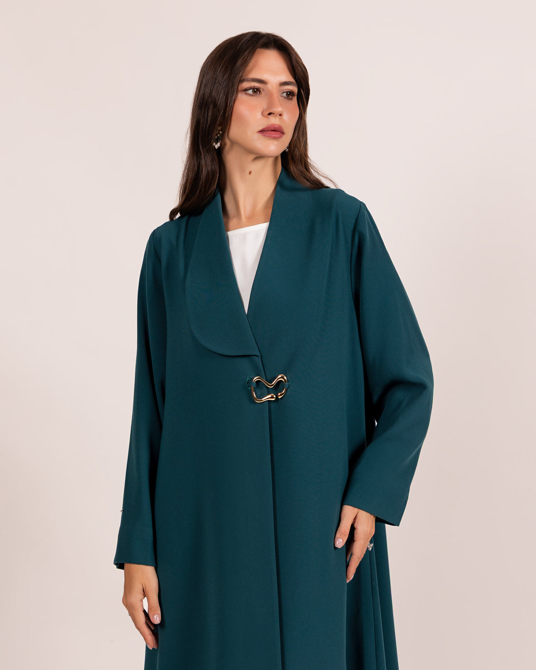 maze Abaya _ Teal