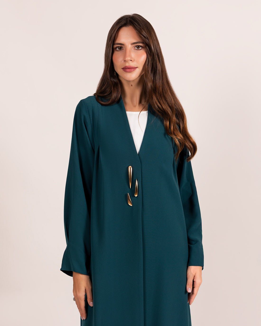 Shamsa Abaya _Teal