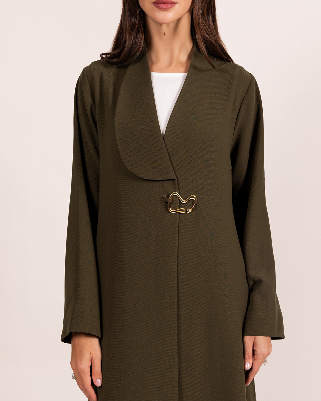 maze Abaya _ Olive Green