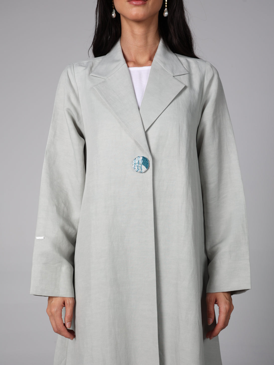 Rain Abaya - Sage Green