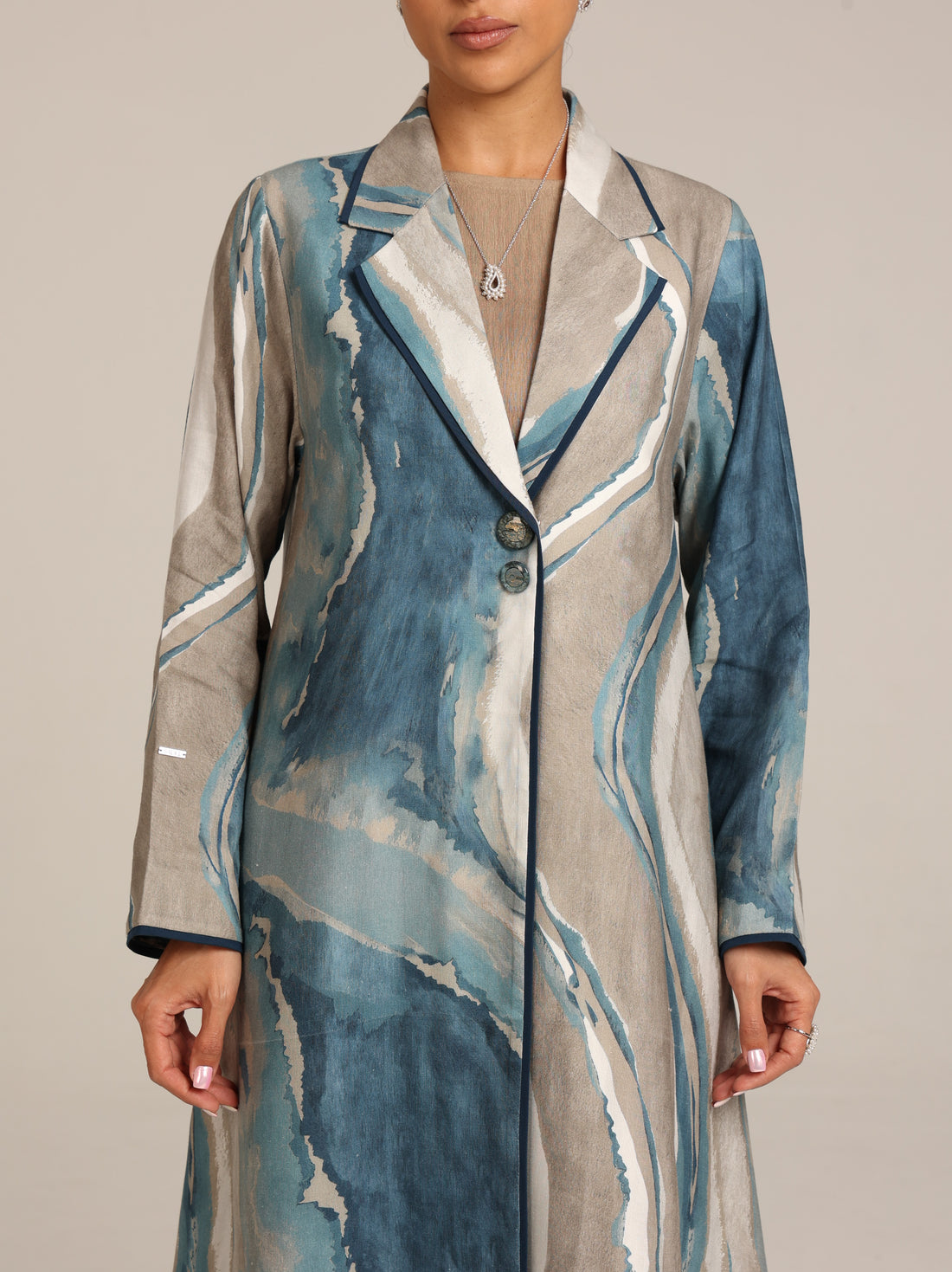 Raly Linen Mix Abaya