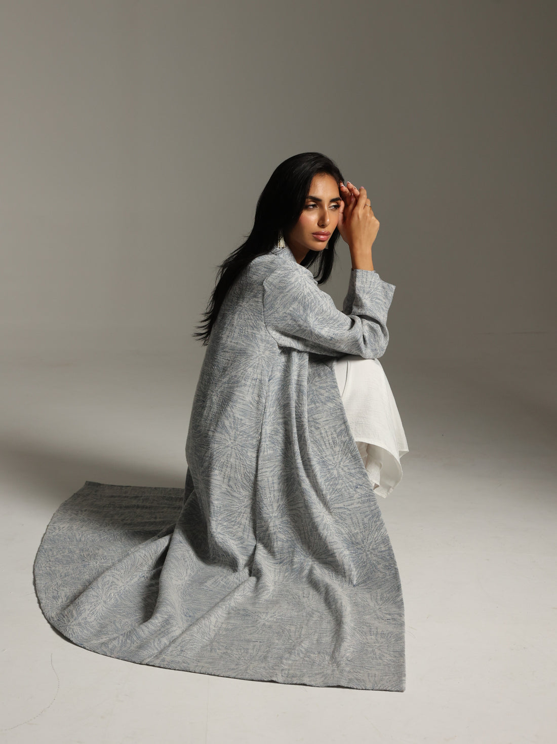 Jana Abaya - sky blue