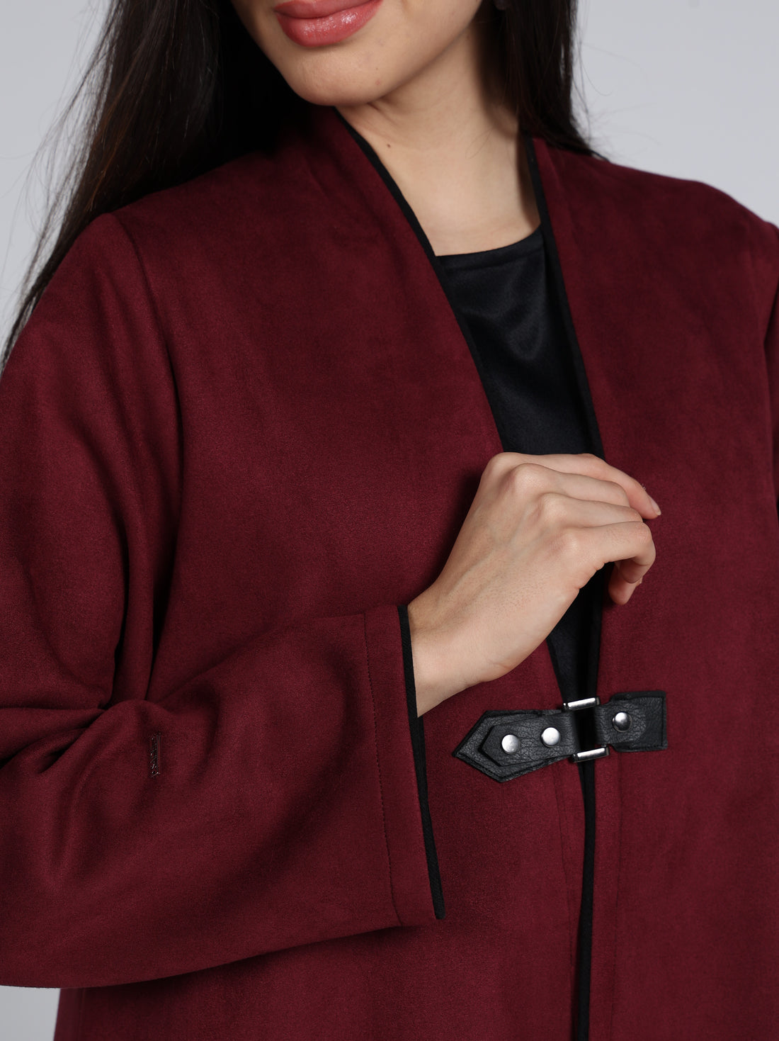 Amira Abaya — Burgundy