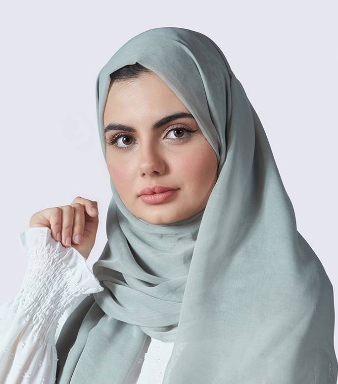 Zaya Cotton Chiffon Hijabs — Set of Three