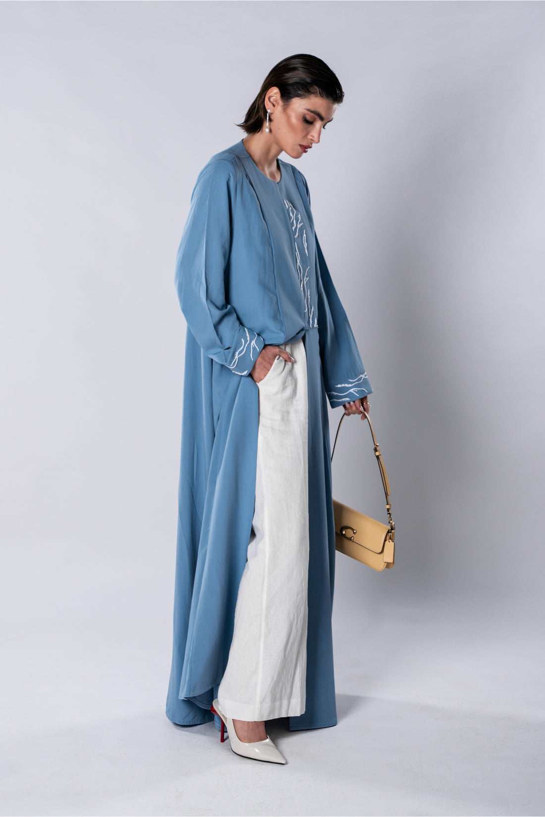 Rimal Abaya - Blue