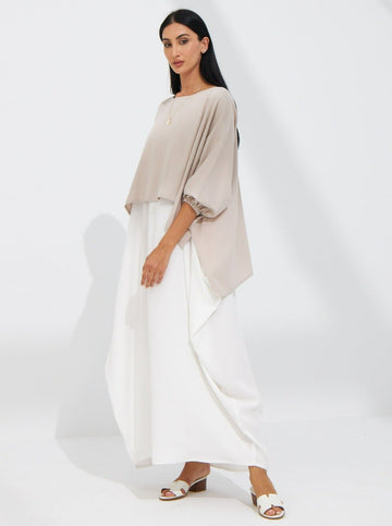 Shasa Dress — Off White
