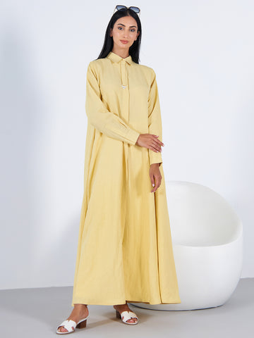 Baydaa Abaya — Yellow
