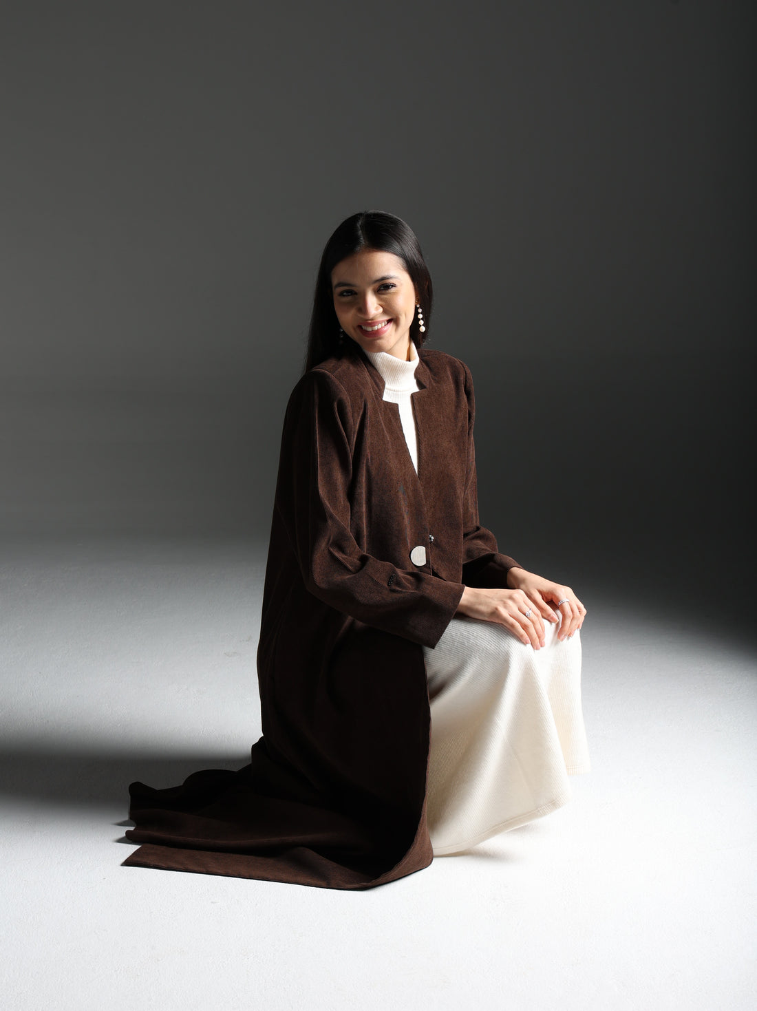 Al Anoud Abaya — Brown