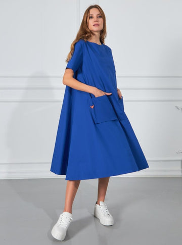 Layal Dress - Blue